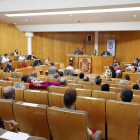 Imagen de un pleno del Ayuntamiento de San Andrés.