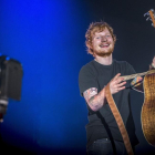 Ed Sheeran, en un concierto en el Sant Jordi Club de Barcelona.