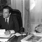 Adolfo Suárez, en una imagen de archivo de junio de 1977, en su despacho.