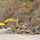 La carretera permanecerá varios días cortada