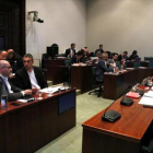 La comisión de investigación sobre el 'caso Vidal' en el Parlament.