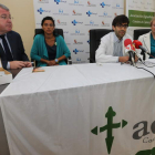 Alfonso Rodríguez Hevia, Marta Rodríguez Tato, Juan Manuel Barja y Concepción Blanco.