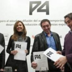Agustín Pérez Rubio, Cristina Fontaneda, Emilio Navarro y Javier Panera.