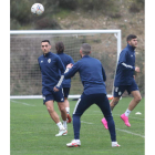 Sergio Aguza no estará en el partido de pasado mañana. L. DE LA MATA