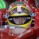El piloto italiano de Fórmula 1 Luca Badoer, de la escudería Ferrari.