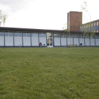 Exterior del albergue municipal de peregrinos de Valverde, situado en La Virgen del Camino.