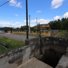 Zona donde apareció el cadáver de la mujer, ayer. ANA . BARREDO