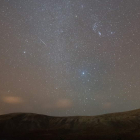 Lluvia de estrellas vista desde Fuerteventura. CARLOS DE SAÁ
