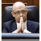 El ministro de Hacienda, Cristóbal Montoro.