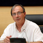 El presidente de Facua Castilla y León, Jesús Ulloa, comparece en la Comisión. RUBÉN CACHO