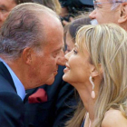 El rey Juan Carlos y Corinna Larsen en una imagen de archivo. EFE