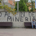 En La Robla, la presencia en las calles era mínima.