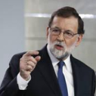 Rajoy compareció tras el Consejo de Ministros extraordinario.