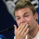 Asier Illarramendi no pudo contener las lágrimas durante su despedida.