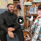 El rapero Drake visita por sorpresa a una niña hospitalizada en Chicago que soñaba con conocerle. /