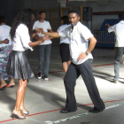 El baile fue una de las actividades.