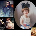 El barón  Issaverdens, retrato de niña de 1921, un desnudo, la bailarina americana Thalia Mara y Greta Garbo. DL