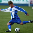 Jonatan Valle logró el domingo su primer gol en su nueva etapa como blanquiazul.