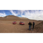 Investigadores de la Universidad de California en Berkeley, durante sus estudios en el desierto de Atacama.