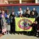 Los socios de Megascooter visitaron la residencia de ancianos de Sanfelismo
