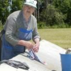 Geroma Martínez vive en Valdesogo y recuerda a su pariente Francisco Moro como una persona amable