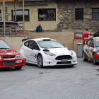 Pernia y Del Barrio subieron a lo más alto del podio en el Rallysprint de Laciana que contó con 29 participantes. V. ARAUJO