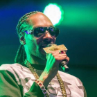 Snoop Dogg durante su concierto en Suecia este sábado.