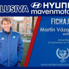 Martin Vázquez, nuevo entrenador del Extremadura UD.