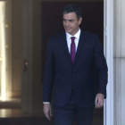 Pedro Sánchez en La Moncloa.