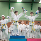 La participación fue numerosa en el campeonato.