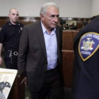 Strauss-Kahn, ayer, en una audiencia en la Corte Suprema del estado de Nueva York.