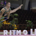 El Torneo Nacional del Club Ritmo congregó a una nómina notable de gimnastas, entre ellas las anfitrionas. FERNANDO OTERO