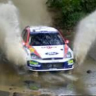 Carlos Sainz es tercero en Safari, tras Makinen y Colin McRae