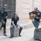 Versión reducida 8José Manuel Casañ, a la izquierda, con dos de sus compañeros de Seguridad Social.