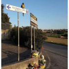 El loro de Scarponi aguarda a su amigo.