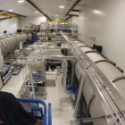 Cámara de vacío en el experimento LIGO, en su sede en Hanford (Washington, EEUU).