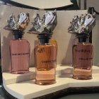 Imagen de los últimos diseños de la casa  Louis Vuitton para los perfumes que acaba de lanzar al mercado