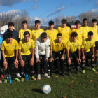 Formación del Atlético Templario B, segundo clasificado en la 3.ª División Provincial Juvenil. M. MACÍAS