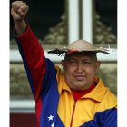 Chávez, en un acto con la Comunidad Indígena venezolana, en una imagen de archivo.