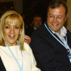 Carrasco y Silván, en una imagen de archivo en el último congreso del PP