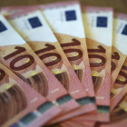 Billetes de 10 euros de la UE. OLIVER BERG