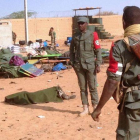 Restos de un atentado suicida en el norte de Mali el pasado mes de enero.