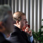 Juan Vicente Herrera, ayer en el encuentro «Conciliación e igualdad en la empresa».