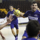 Los jugadores del Abanca Ademar en su primer entrenamiento del año.