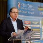 Herrera, durante la clausura de la IV edición del Curso de Verano ‘Prensa y Poder’. AGENCIAS