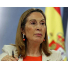 Ana Pastor, durante una rueda de prensa posterior al Consejo de Ministros.
