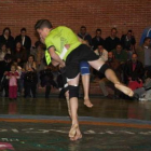 Pasillo de honor al gran Morín en la entrada al corro