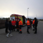 Operativo de búsqueda, el pasado lunes ANA F. BARREDO