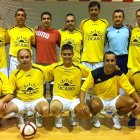 Formación del equipo del Seguros Ocaso de la Liga Antibióticos.