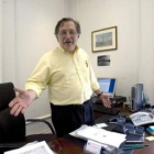 El eurodiputado Luis Herrero, ayer, en el consulado español de Sao Paulo